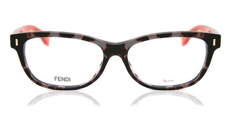 Fendi FF 0034 COLOR BLOCK RXD Eyeglasses in Grey Havana 